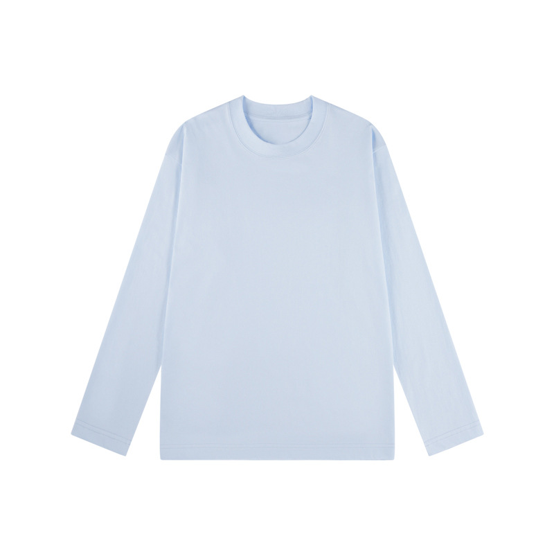 230GSM Combed Cotton Long Sleeve T-Shirt (Unisex) - Image 2