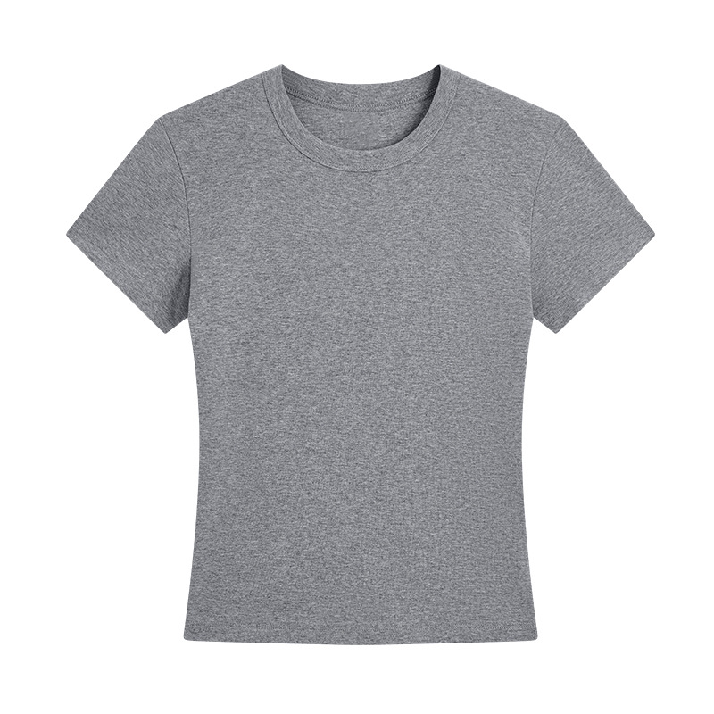 250GSM Waist Fitted Crew Neck Short Sleeve T-Shirt (Women) - Image 3
