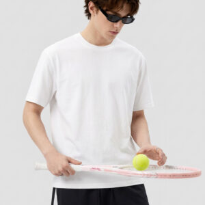 200GSM 3-Proof Cotton Loose Short Sleeve T-Shirt (Men)