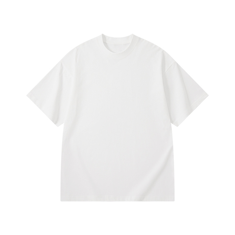Custom 300G Heavyweight Pure Cotton Drop Shoulder T-Shirt - Image 5