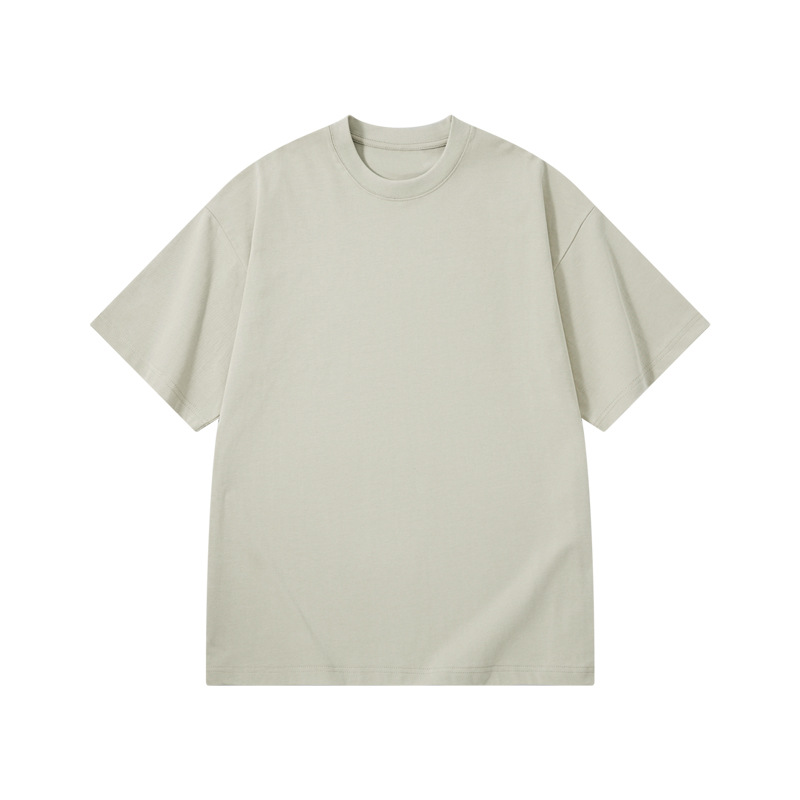 Custom 300G Heavyweight Pure Cotton Drop Shoulder T-Shirt