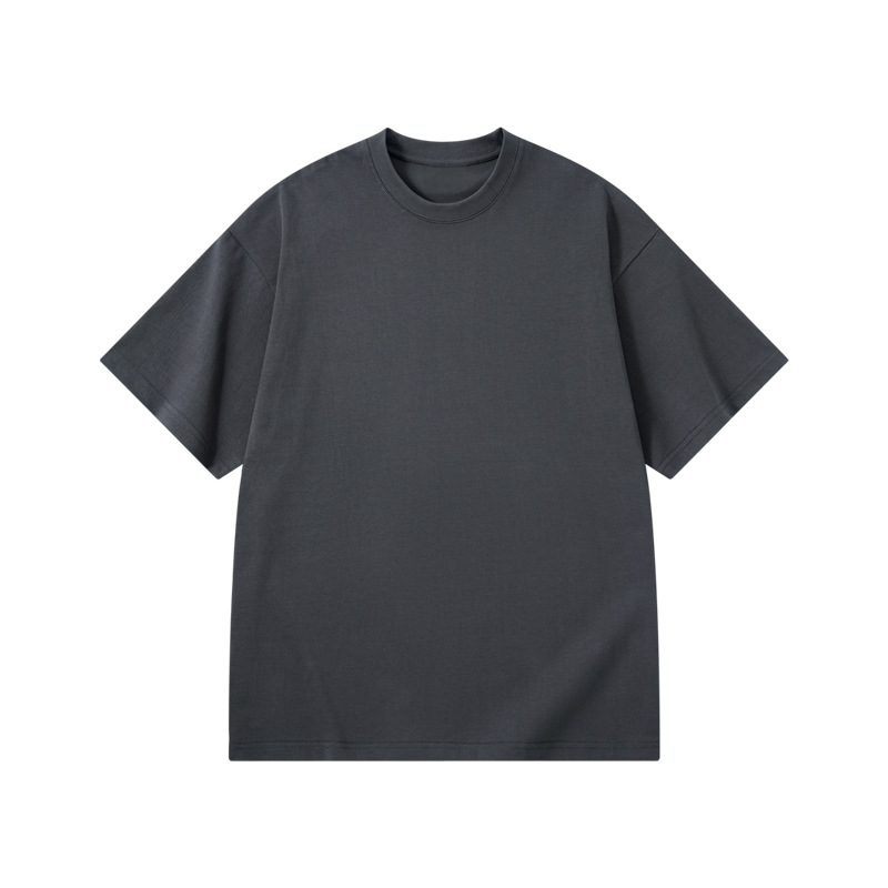 Custom 300G Heavyweight Pure Cotton Drop Shoulder T-Shirt - Image 3