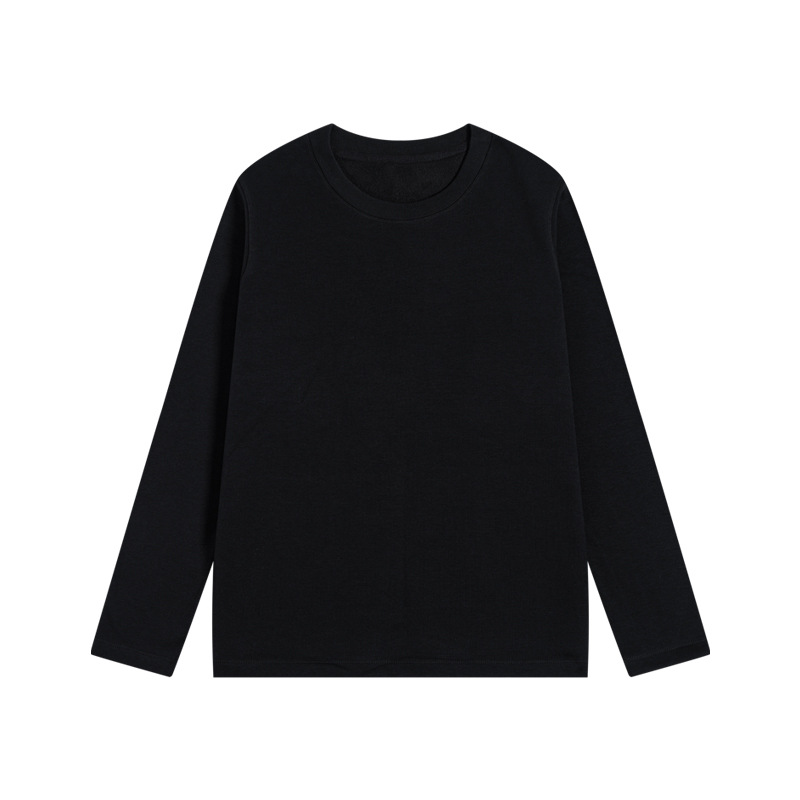280GSM Fleece Lined Long Sleeve T-Shirt (Unisex) - Image 2