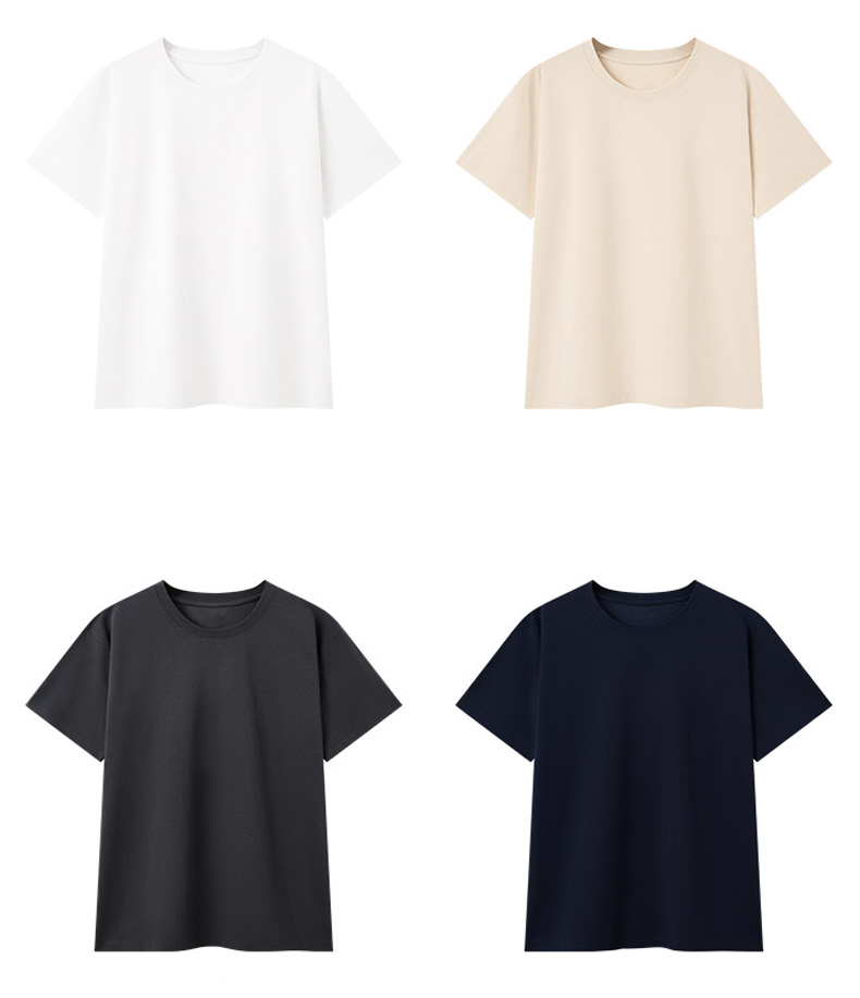 200GSM Ice Cool Cotton Quick Dry Short Sleeve T-Shirt (Men) - Image 4