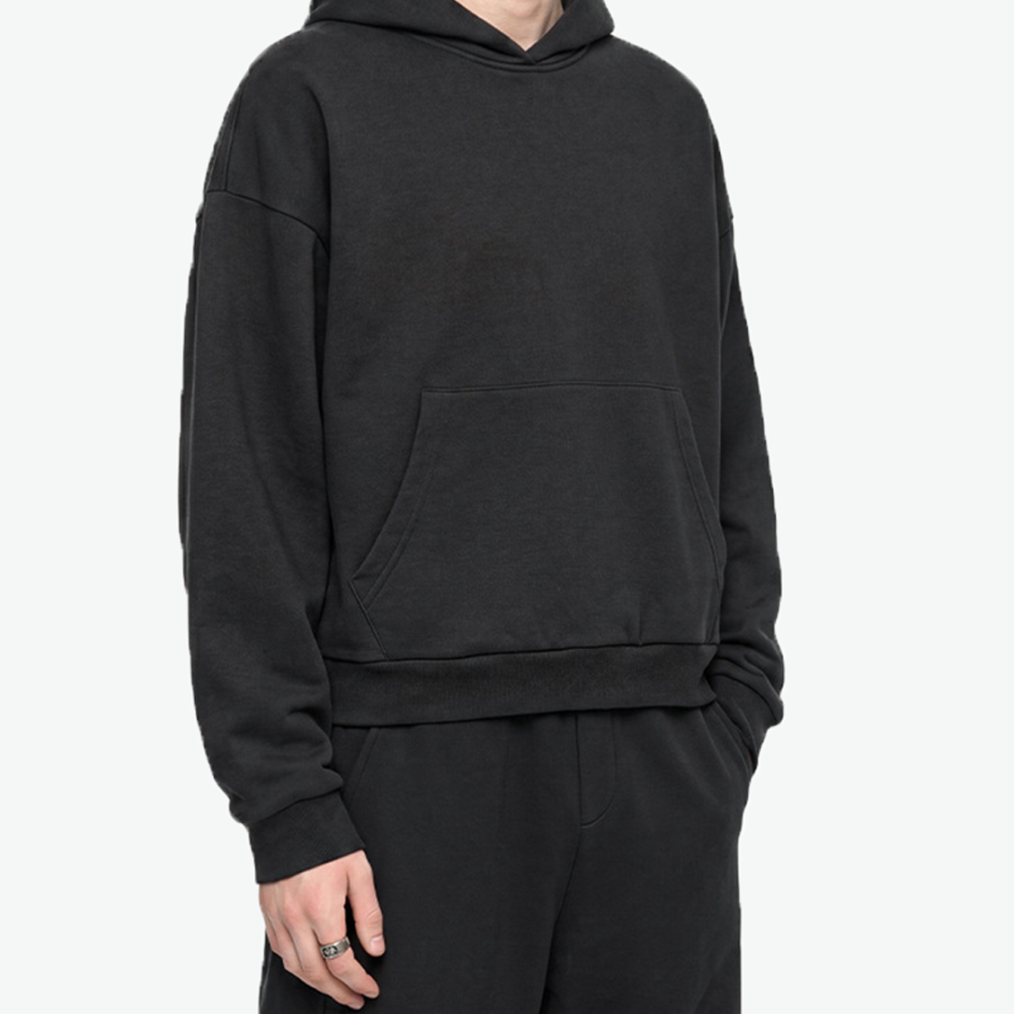 Custom 360G Heavyweight French Terry Boxy Hoodie - Image 4